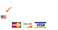 Fully Insured | 100% Owned and Operated in the USA | Accept Mastercard, Discover Card and Visa